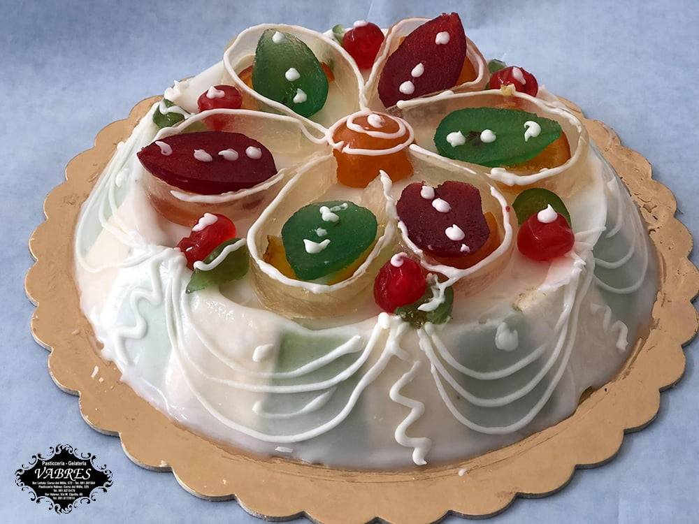 Cassata siciliana Palermo prezzo al Kg vendita online - Pasticceria Vabres