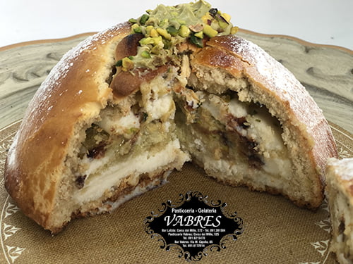 cassata ricotta e pistacchio