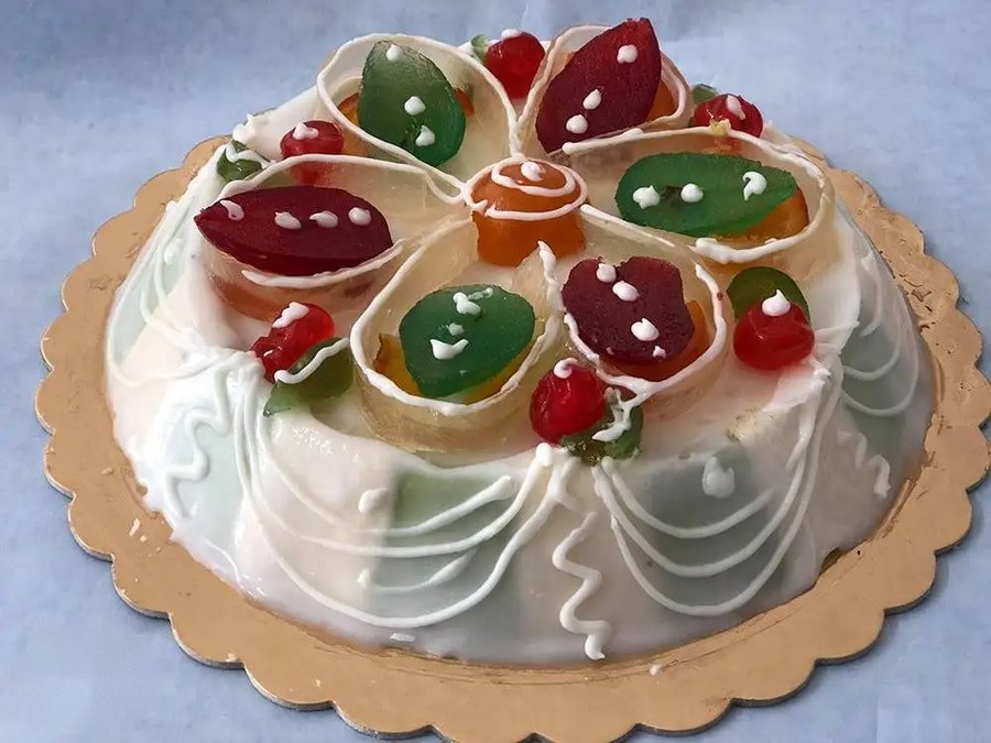 Cassata siciliana della Pasticceria Vabres