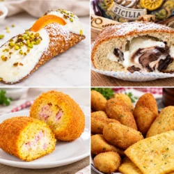 PalermoBox Small Pasticceria Vabres: cannolo siciliano, iris con ricotta e cioccolato, arancine, panelle e crocchè